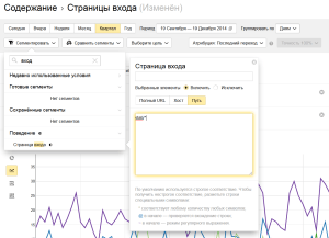 Использование регулярных выражений в Яндекс Метрике 2.0