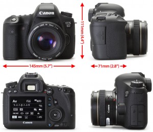Дизайн камеры Canon 6D
