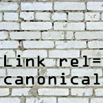 Использование атрибута link rel canonical