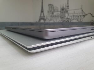 Корпус MacBook и Dell XPS